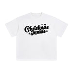 Christmas Junkie Graphic Tee-INNBLAC Fashion Apparel