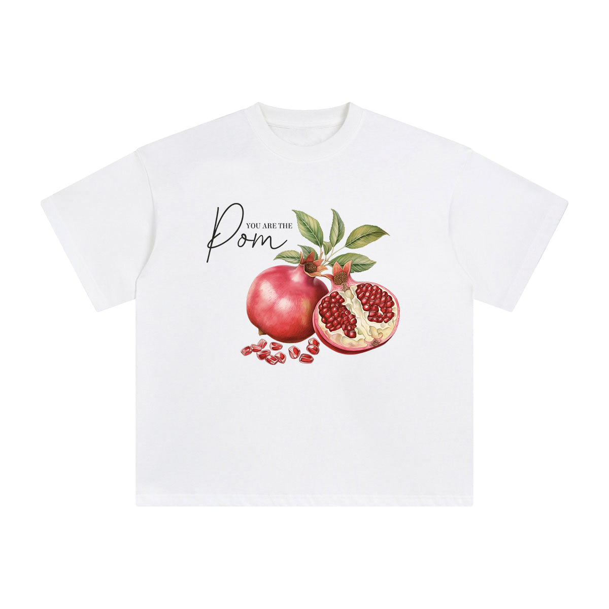 Pomegranate Graphic Tee-INNBLAC Fashion Apparel