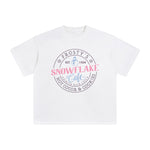 Snowflake Cafe Graphic Tee-INNBLAC Fashion Apparel