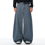 Striped Wide Leg High Waisted Casual Comfort Pants