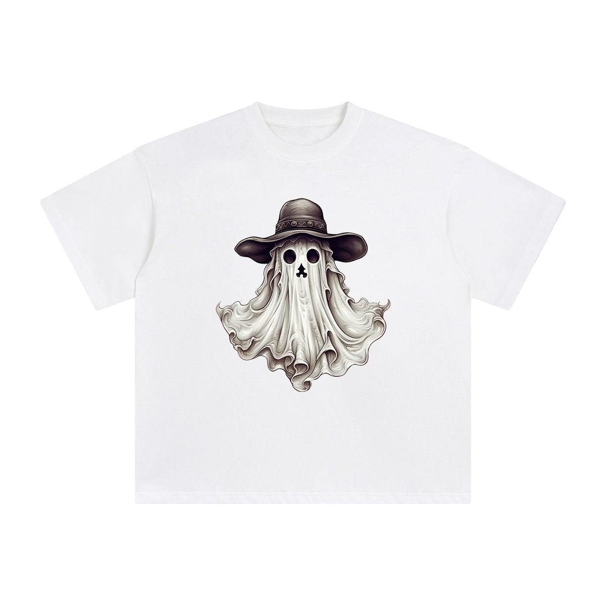 Ghost Graphic Tee-INNBLAC Fashion Apparel