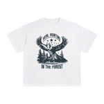 Eagle Guards Forest Graphic Tee-INNBLAC Fashion Apparel