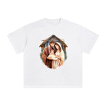 Christmas Nativity Scene Graphic Tee-INNBLAC Fashion Apparel
