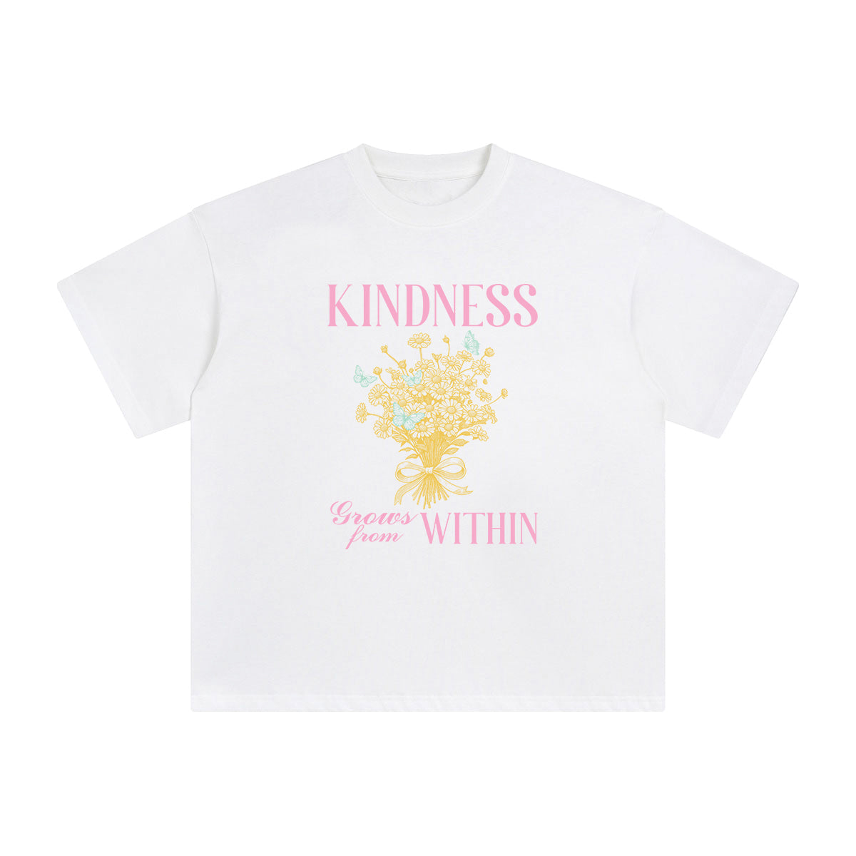 Bouquet Of Flowers Graphic Tee-INNBLAC Fashion Apparel