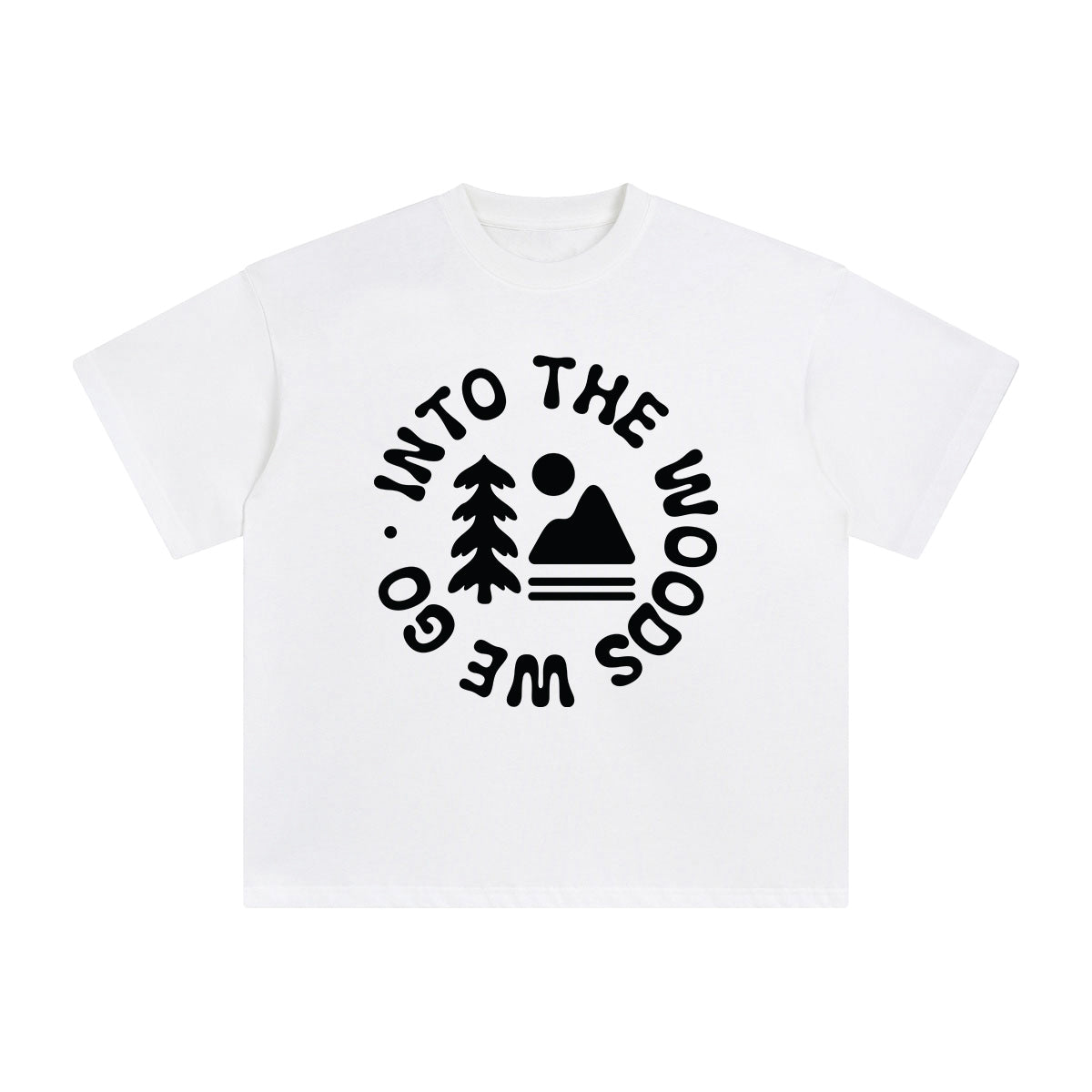 We Go Into The Woods Graphic Tee-INNBLAC Fashion Apparel