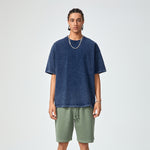 Stone Wash Loose Fit T Shirt 7.5oz