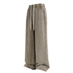 Vintage Wash Cotton Patchwork Sweatpants