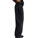 Vintage Wash Distressed Barrel Leg Pants