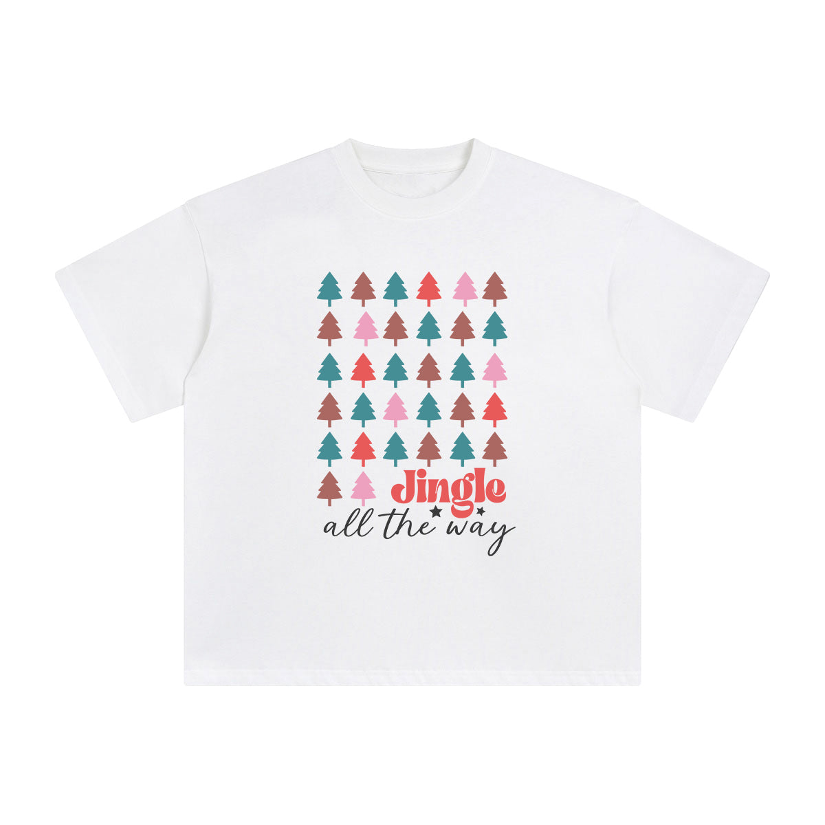 Jingle All The Way Graphic Tee-INNBLAC Fashion Apparel