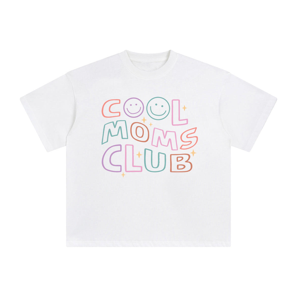 Cool Moms Club Graphic Tee-INNBLAC Fashion Apparel