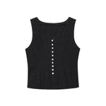 Shorts vaqueros con mariposas bordadas y adornados con perlas