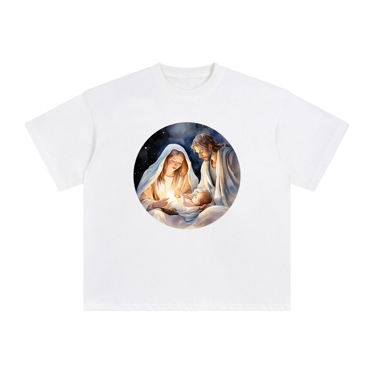 Birth Of Jesus Graphic Tee-INNBLAC Fashion Apparel