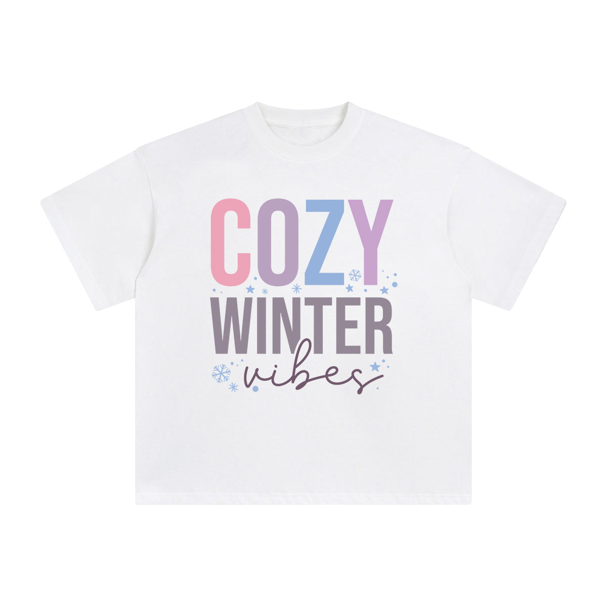 Cozy Winter Vibes Graphic Tee-INNBLAC Fashion Apparel