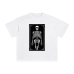 Mystery Skeleton Tarot Card Graphic Tee-INNBLAC Fashion Apparel