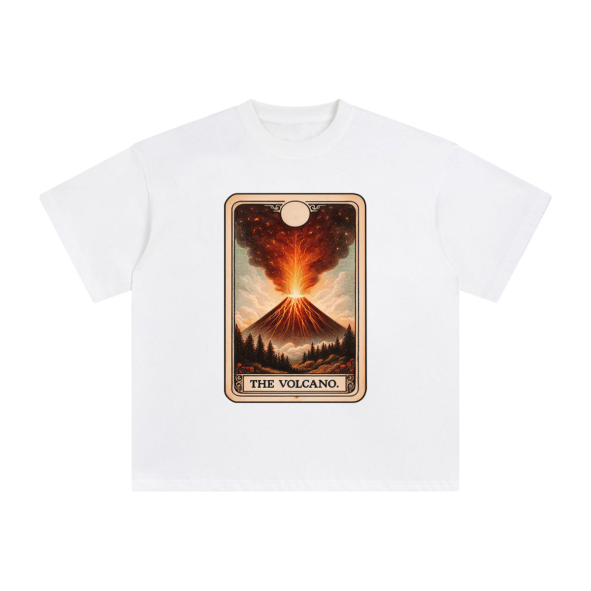 The Volcano Graphic Tee-INNBLAC Fashion Apparel
