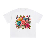 MIMI Flowers Graphic Tee-INNBLAC Fashion Apparel