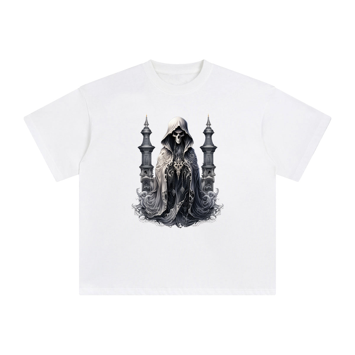 Ghost Graphic Tee-INNBLAC Fashion Apparel