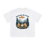Meowtains Are Calling Graphic Tee-INNBLAC Fashion Apparel