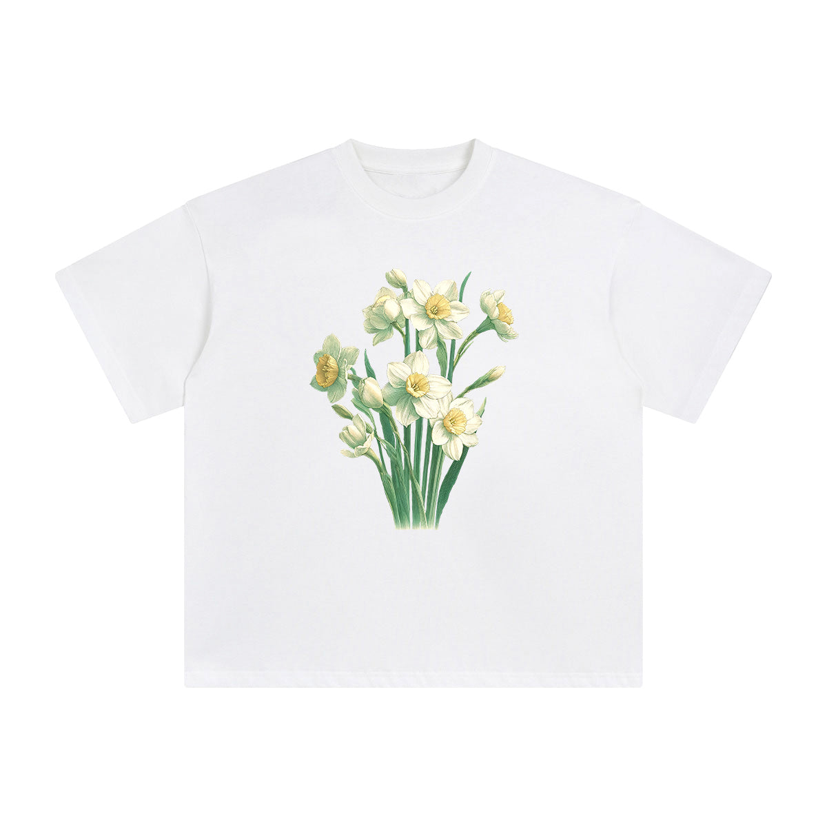 Narcissus Graphic Tee-INNBLAC Fashion Apparel