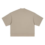 Heavyweight Oversized Mock-Neck Tee 9.15oz