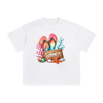 Summer Comic Graphic Tee-INNBLAC Fashion Apparel