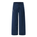 Straight‑Leg Casual Pants With Sword Embroidery