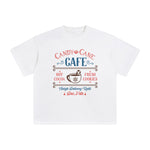 Christmas Cafe Graphic Tee-INNBLAC Fashion Apparel