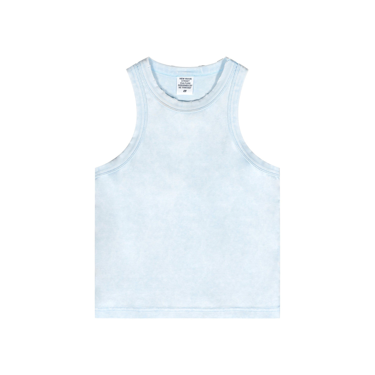 Retro Washed Crop Tank-INNBLAC Fashion Apparel