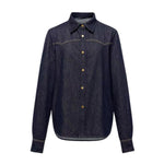 Vestido midi vaquero sin mangas con botones y aberturas en la parte delantera