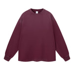 Vintage Overdyed Washed Cotton Long Sleeve T-Shirt