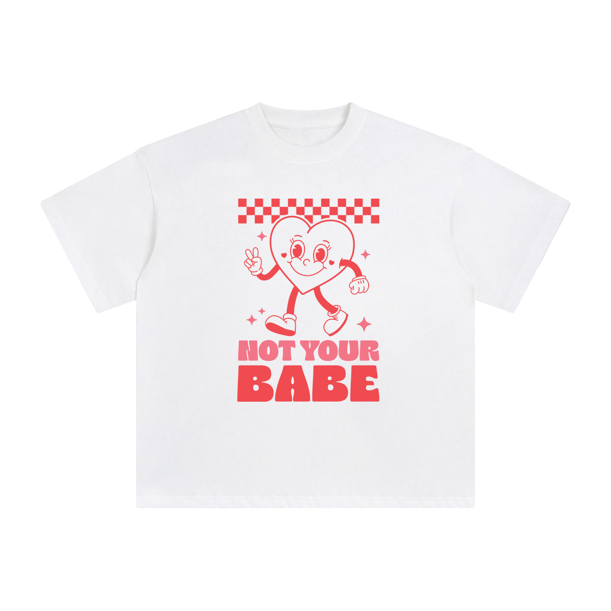 Not Your Babe Graphic Tee-INNBLAC Fashion Apparel