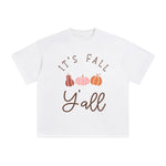 It's Fall Y'all Graphic Tee-INNBLAC Fashion Apparel