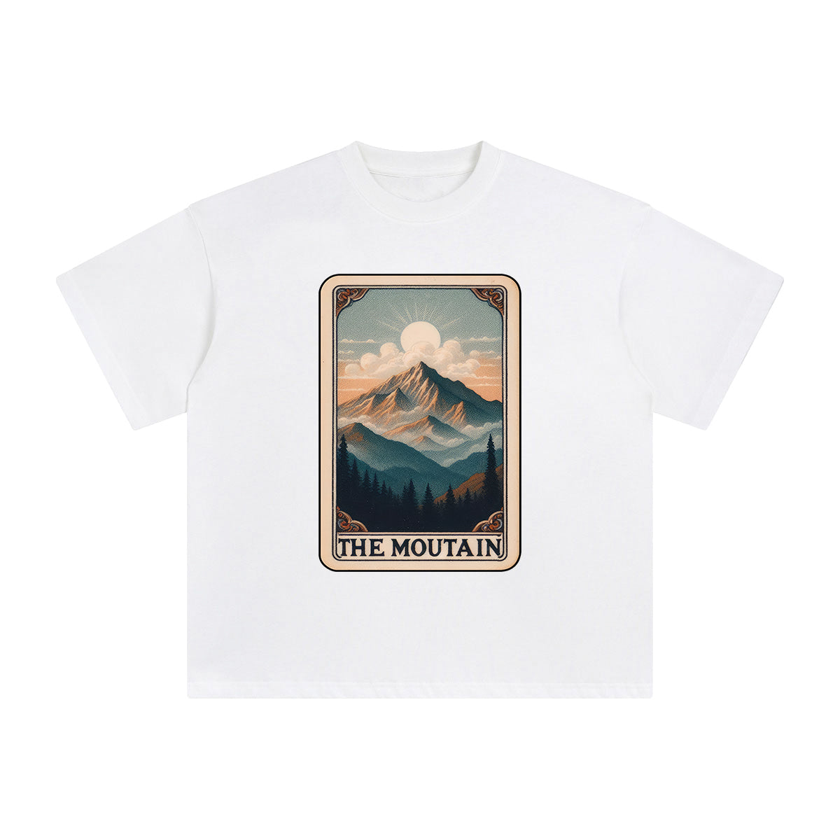 The Moutain Graphic Tee-INNBLAC Fashion Apparel