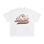 Tis'The Football Season Graphic Tee-INNBLAC Fashion Apparel