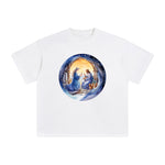 Mother Mary & Saint Joseph Talking Graphic Tee-INNBLAC Fashion Apparel