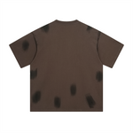 Heavyweight Paint-Splatter Cotton Tee 8.55oz