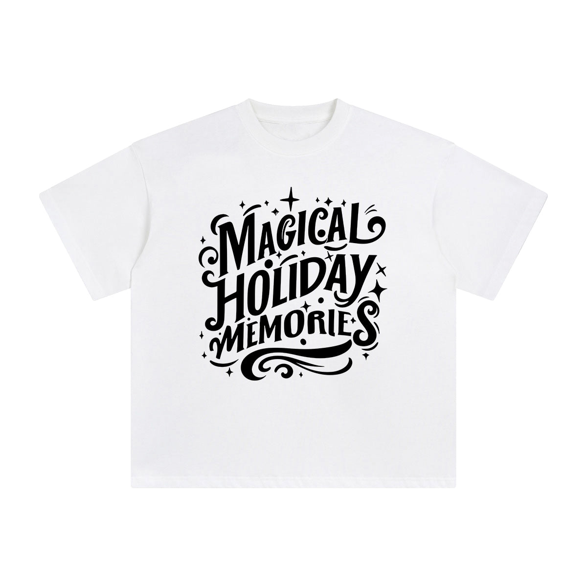 Magical Holiday Memories Graphic Tee-INNBLAC Fashion Apparel