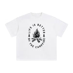 Campfire Graphic Tee-INNBLAC Fashion Apparel