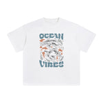 Ocean Vibes Graphic Tee-INNBLAC Fashion Apparel