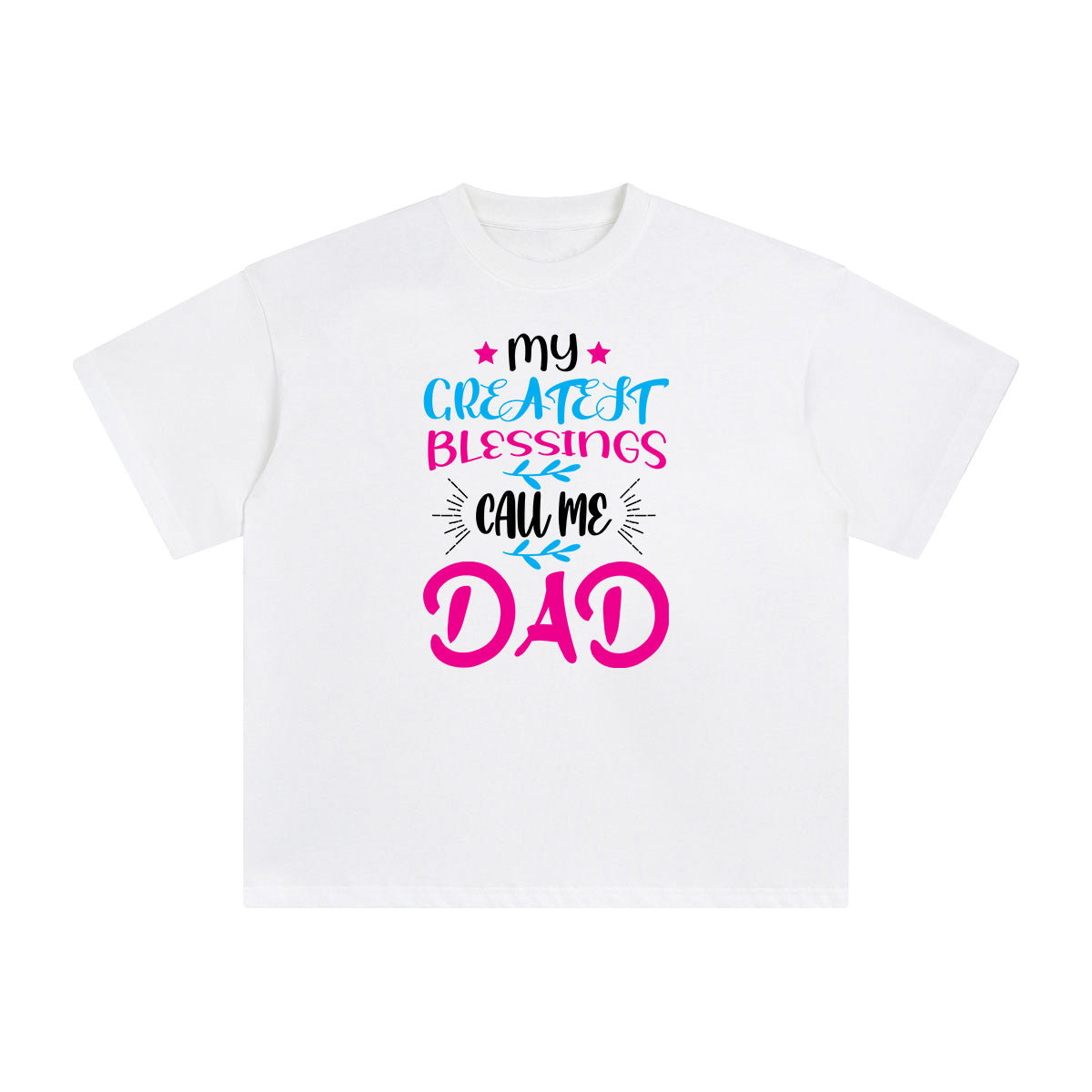 Dad Quote Aesthetic Graphic Tee-INNBLAC Fashion Apparel