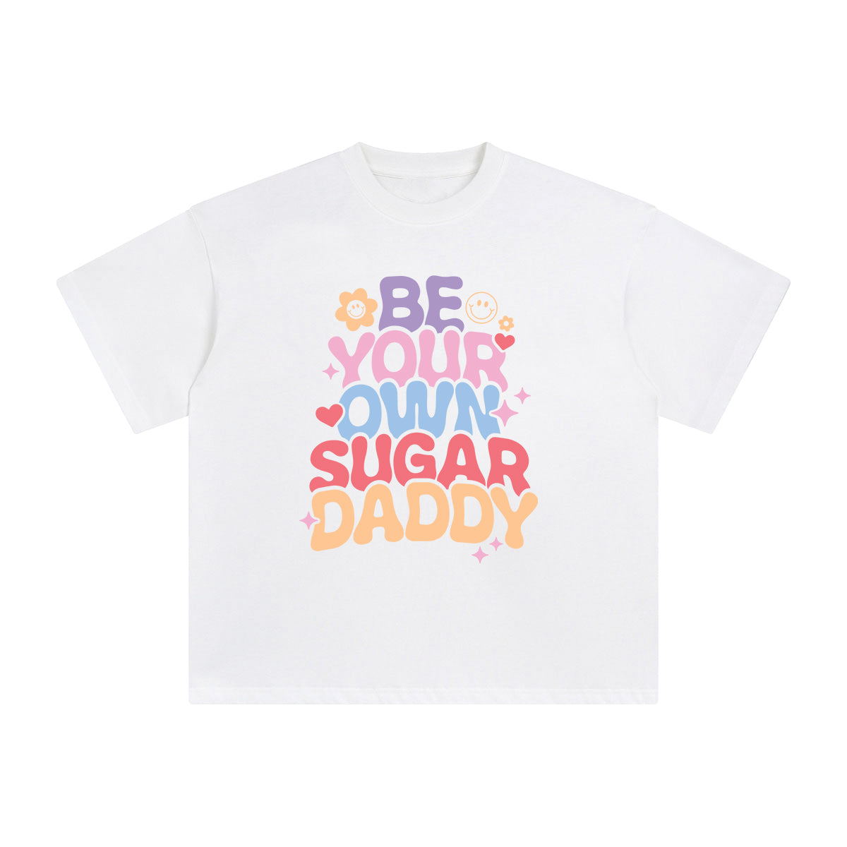 Be Your Own Sugar Daddy Graphic Tee-INNBLAC Fashion Apparel