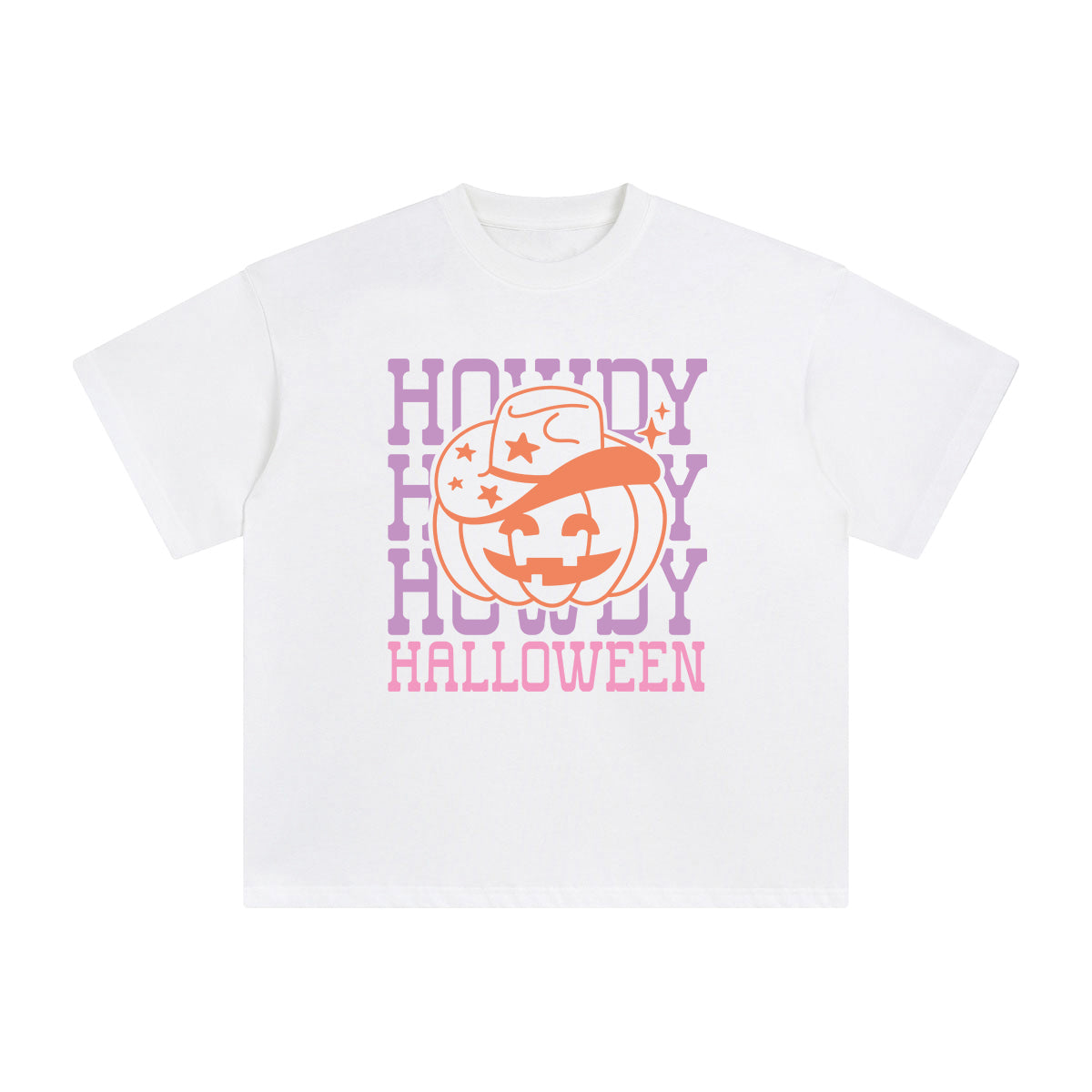 Halloween Pumpkin Graphic Tee-INNBLAC Fashion Apparel