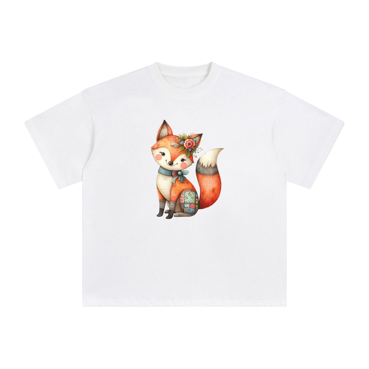 Fox Graphic Tee-INNBLAC Fashion Apparel