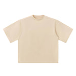 Mock Neck Oversized Vintage Tee