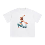Yoga Mom Comic Graphic Tee-INNBLAC Fashion Apparel