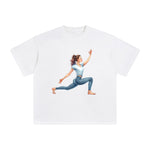 Yoga Mom Comic Graphic Tee-INNBLAC Fashion Apparel