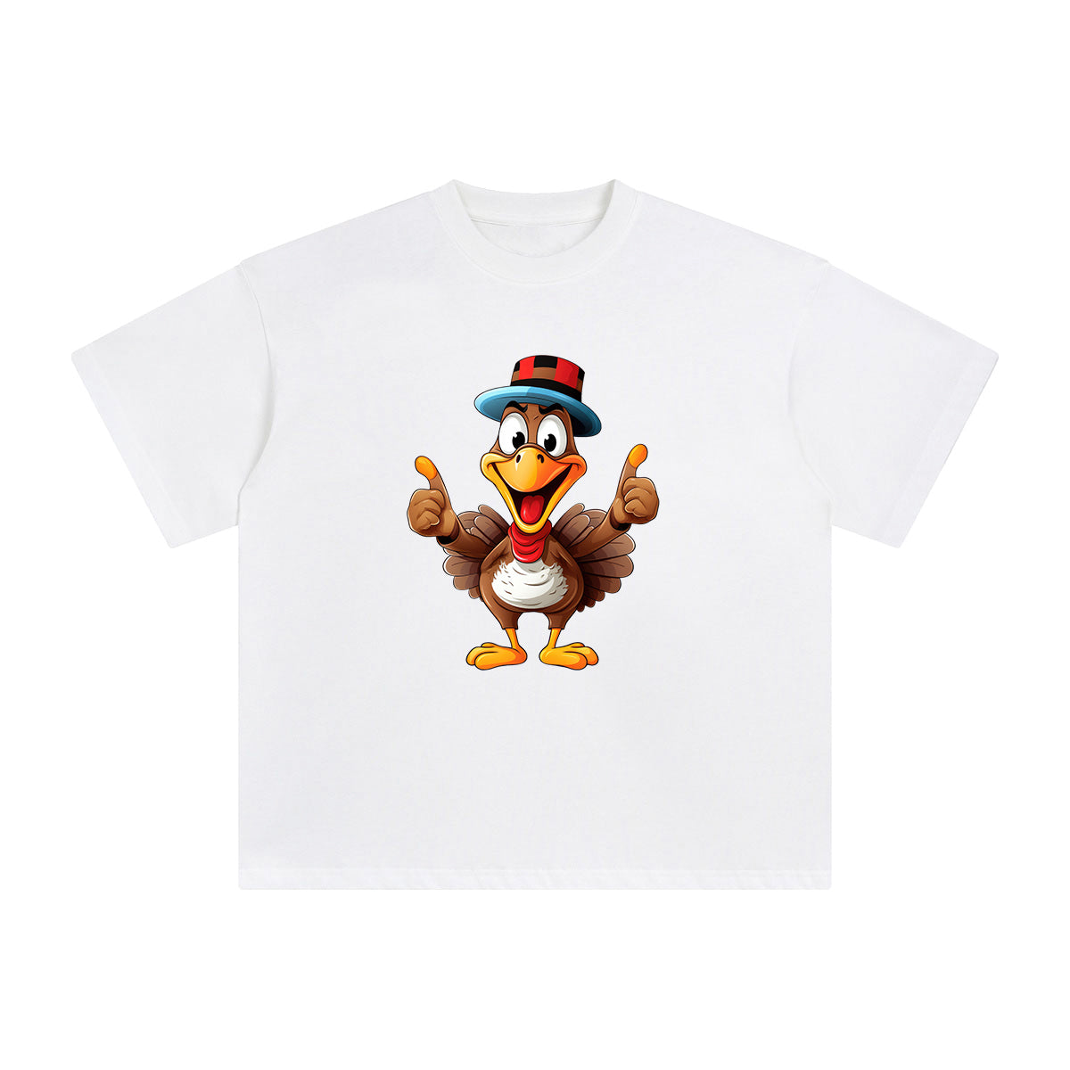 Funny Turkey Graphic Tee-INNBLAC Fashion Apparel