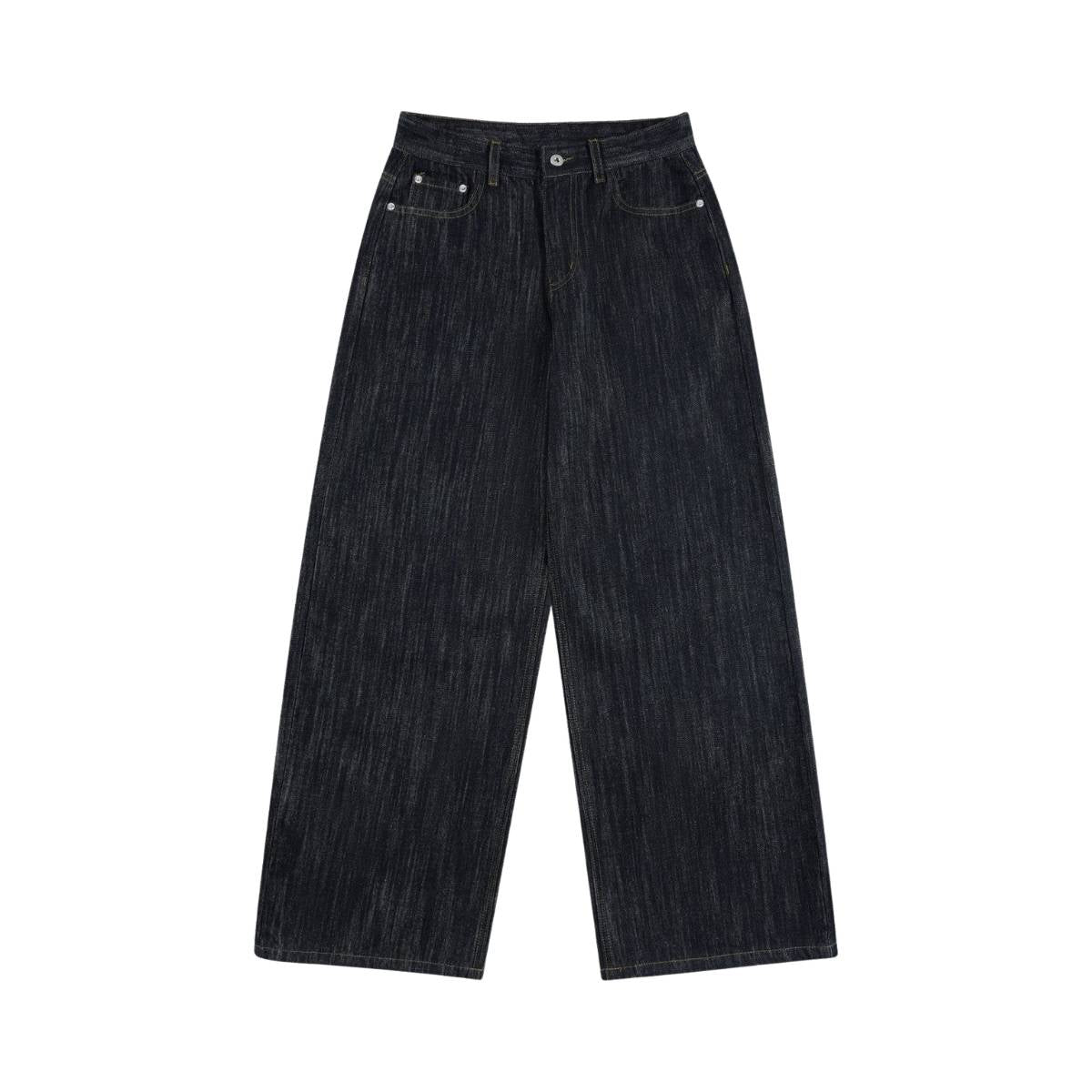 Vintage Embroidered Baggy Denim Jeans