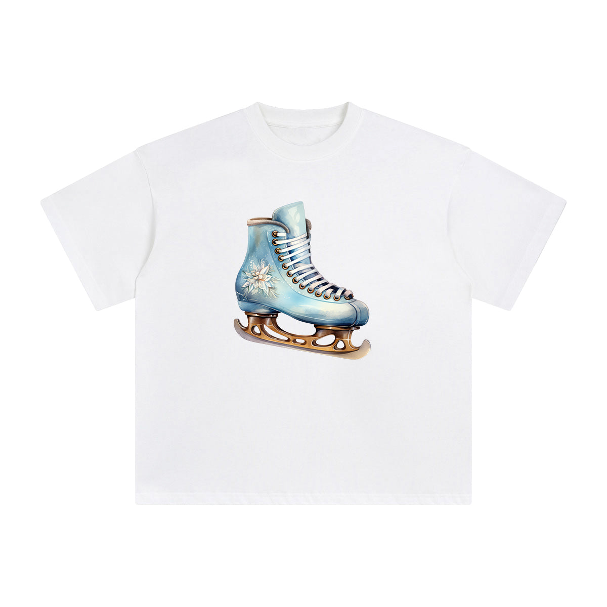 lce Skates Graphic Tee-INNBLAC Fashion Apparel