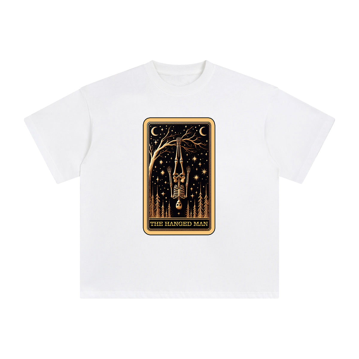 The Hanged Man Card Graphic Tee-INNBLAC Fashion Apparel